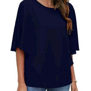 Double Layer Blue Top