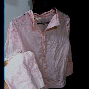 Pink Shirt Style top
