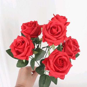 Artificial 6 Rose Bouquet