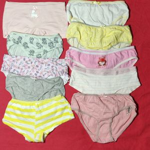 Combo 10 Brief Size 5/6 Years Baby