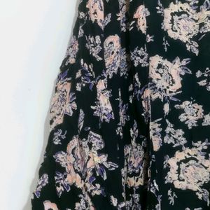 Navy Blue Floral Shrug