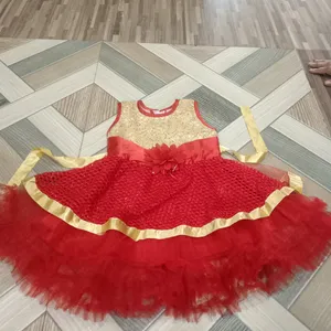 Red Frock For Baby Girl