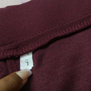 Maroon Stylish Trousers