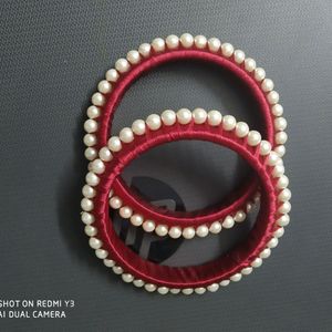 handmade pearl bangles