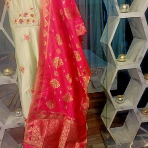 Beautiful Gown With Dupatta