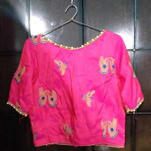 Hot Pink Blouse