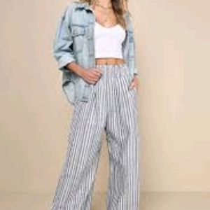 h&m Linen Trouser