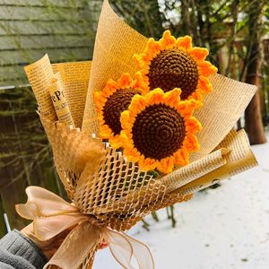 Crochet Sunflower Bouquet 🌻