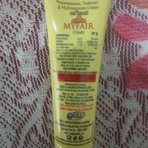 MYFAIR CREAM to be Applied at Night Only