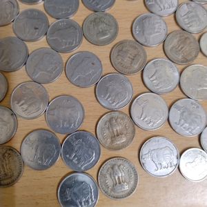 25 Paise Coin Collection Rhino Token