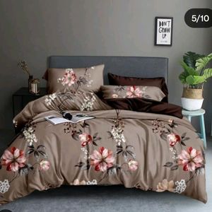 Double Bed Sheet & Pillow Cover