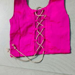 Kerala Traditional Baby Girl Crop Top