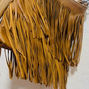 Camel Fringe BRAND NEW Sling Bag