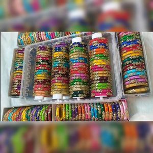 Pick Any 2 Pairs silk Thread Bangles