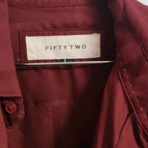 Maroon Mens Shirt