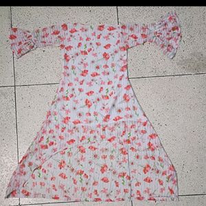 Woman High To Low Kurti