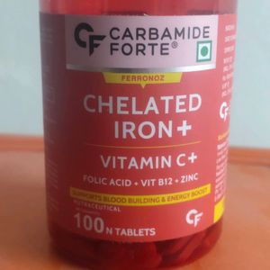 Chelated Iron+Vitamin C+Folic Acid+Vitamin B12+Zin