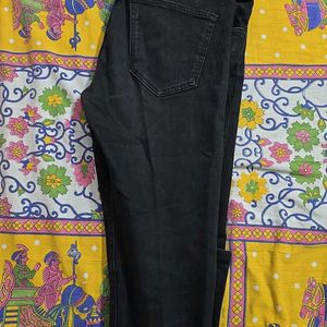 Zara Black 32inch Waist Used Jeans