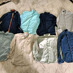 Pack Of 8 Men Shirts