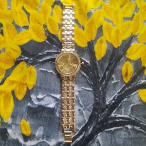 Golden Dimond Stone Women's Watch
