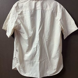 Off-White Half-Sleeves Shirt