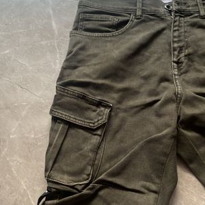 Men’s Denim Cargo Jeans