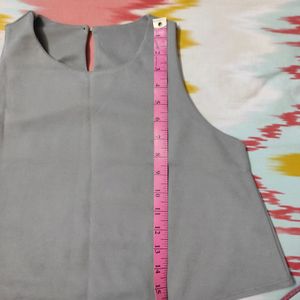 Grey Formal/Casual Top