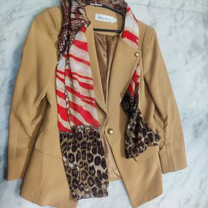 tan colour formal/ casual blazer