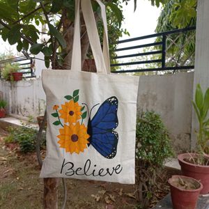 New Butterfly Believe Tote Bag