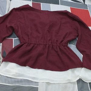 Burgundy Top