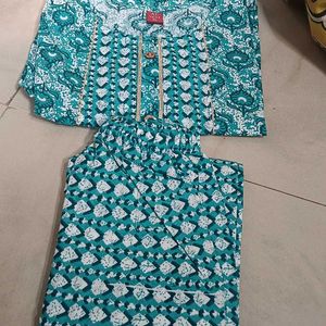 kurti pant set