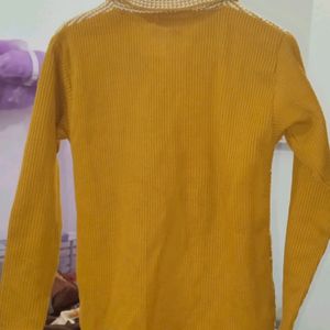 Mustard Colour Women's Sweater