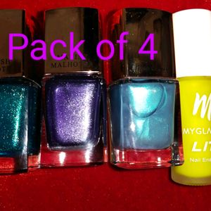 Myglamm Nailpolish Pack Of 4