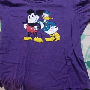 Two Cartoon Print T-shirt