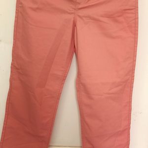 Peach Colour Trousers For Girls