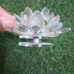 Lotus Glass  Decor Piece