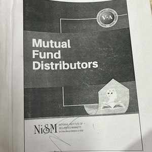 NISM MUTUAL FUND DISTRIBUTION