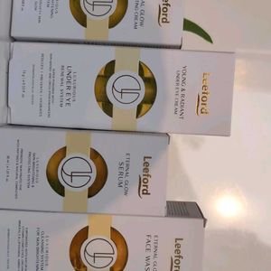 Combo Of 4 Face Wash, Serum, Cream, Eye Cream