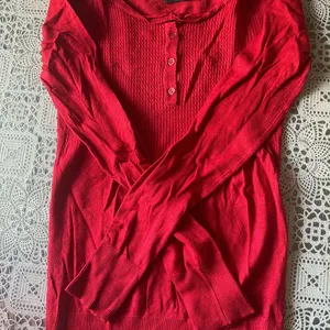 Red Woollen Top