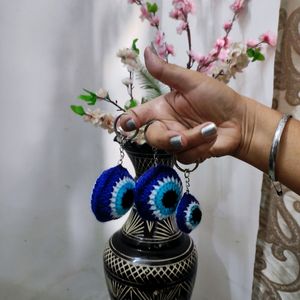 Evil Eye Keychain (1 Small And 2 Big)