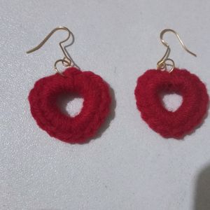 Red Heart Earings ❤️