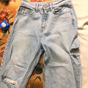 high waist  denim