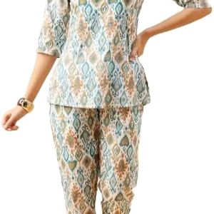 Ethnic Motifs Printed Tunic & Trouser