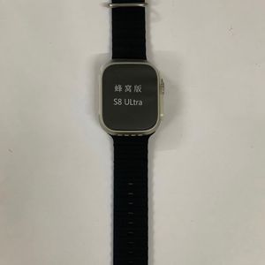 4G Smartwatch S8 ultra ( Maroon & Black Strap )