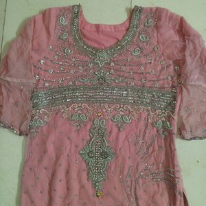 Beautiful Stone Work Kurta