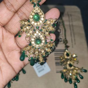 Jhumka Mangtika Set