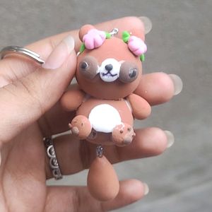 Raccoon Key Chain