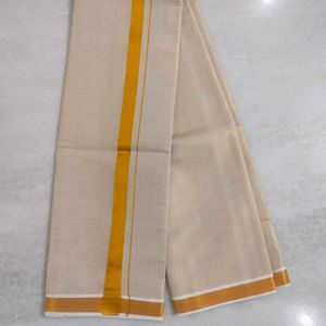 Gold Tissue Dhoti