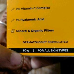 Dr Seth Vitamin Sunscreen New Sealed Spf 50+ 80 G