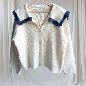 Vintage Collared Cardigan